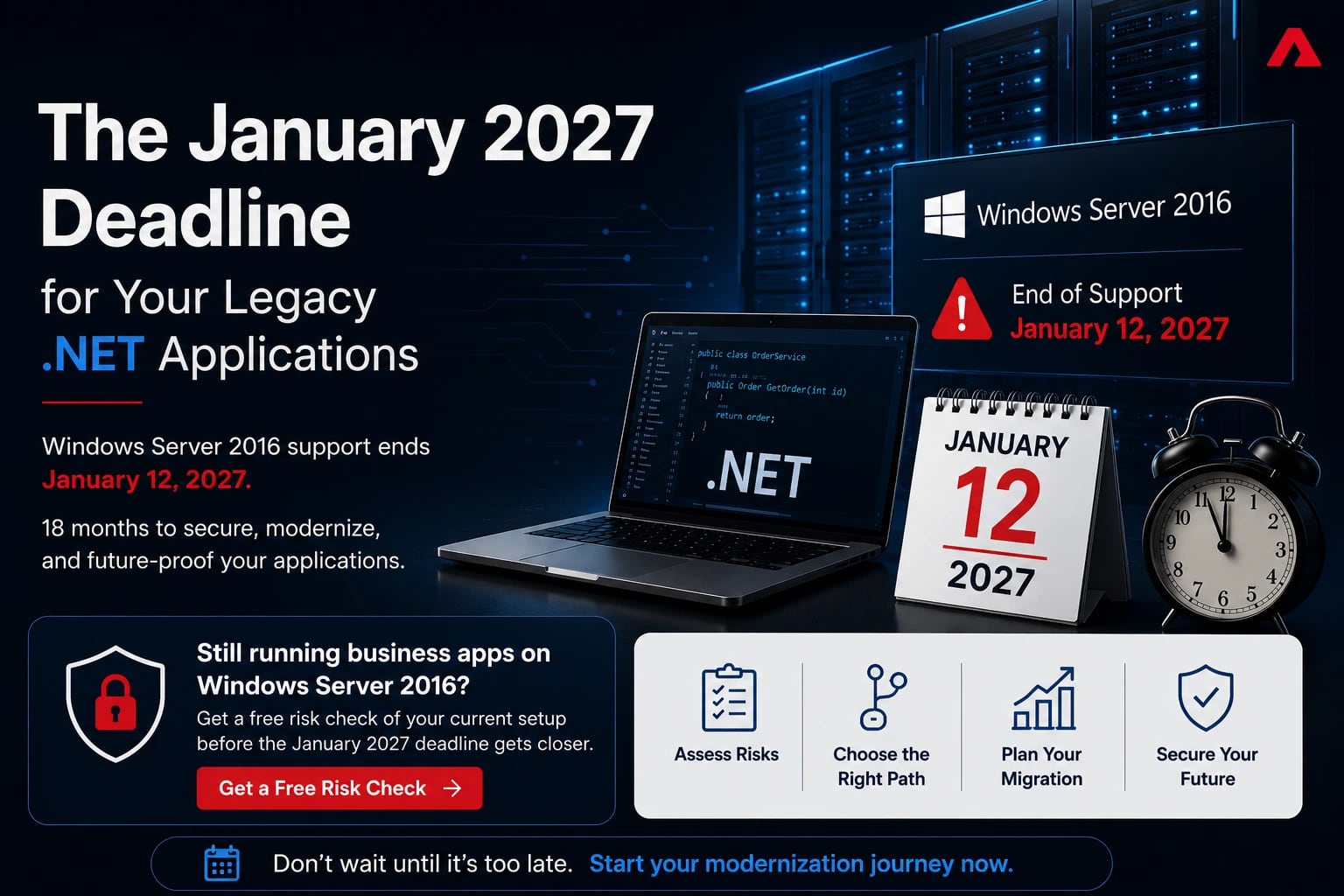 The January 2027 Deadline for Your Legacy .NET Applications